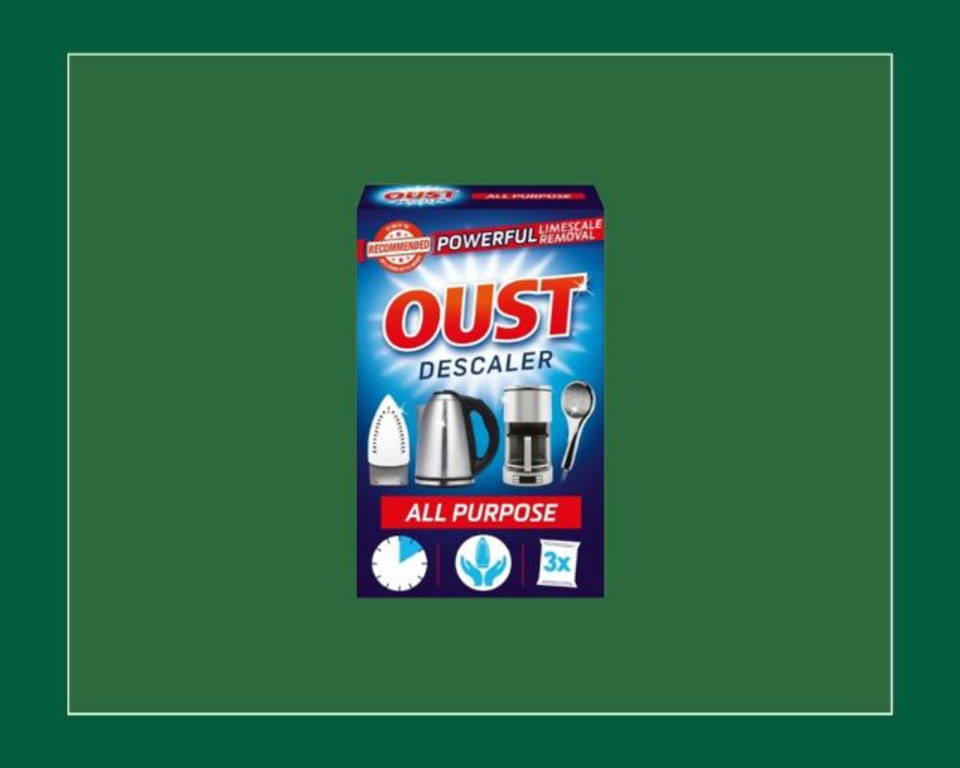 Oust All Purpose Descaler 3x25g